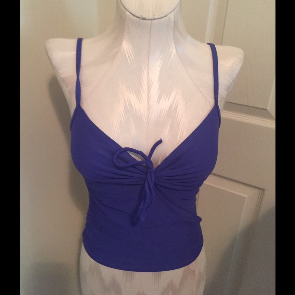 Victoria’s Secret tankini top purple small